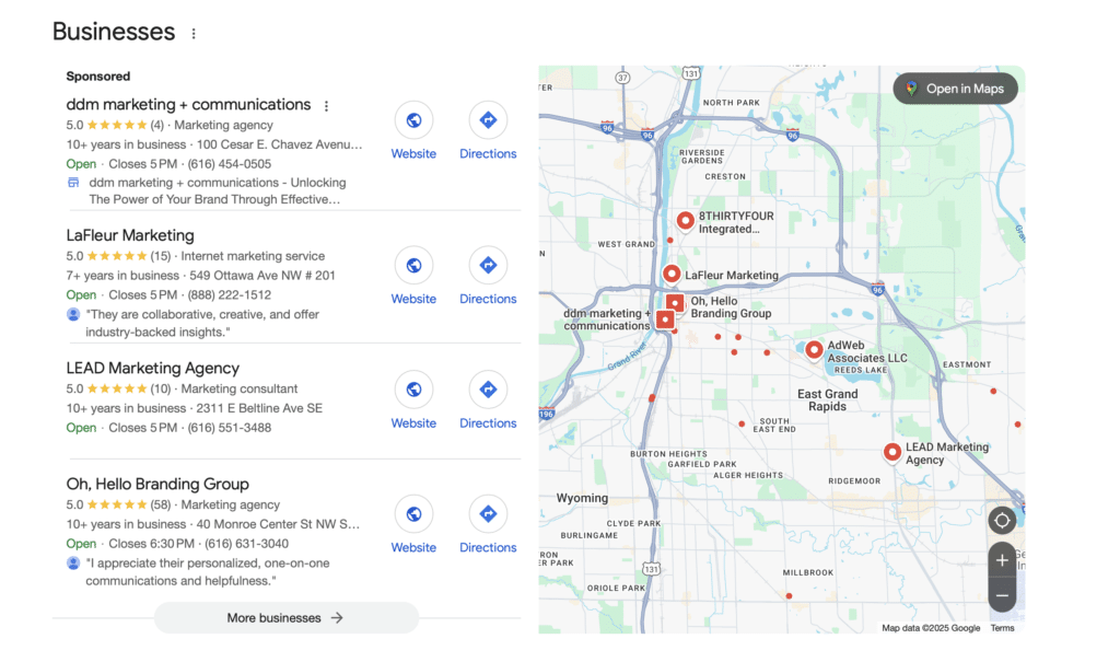 Local SEO for law firms: Why local search engine optimization matters 2 Screenshot 2025 03 14 at 3.03.40 PM