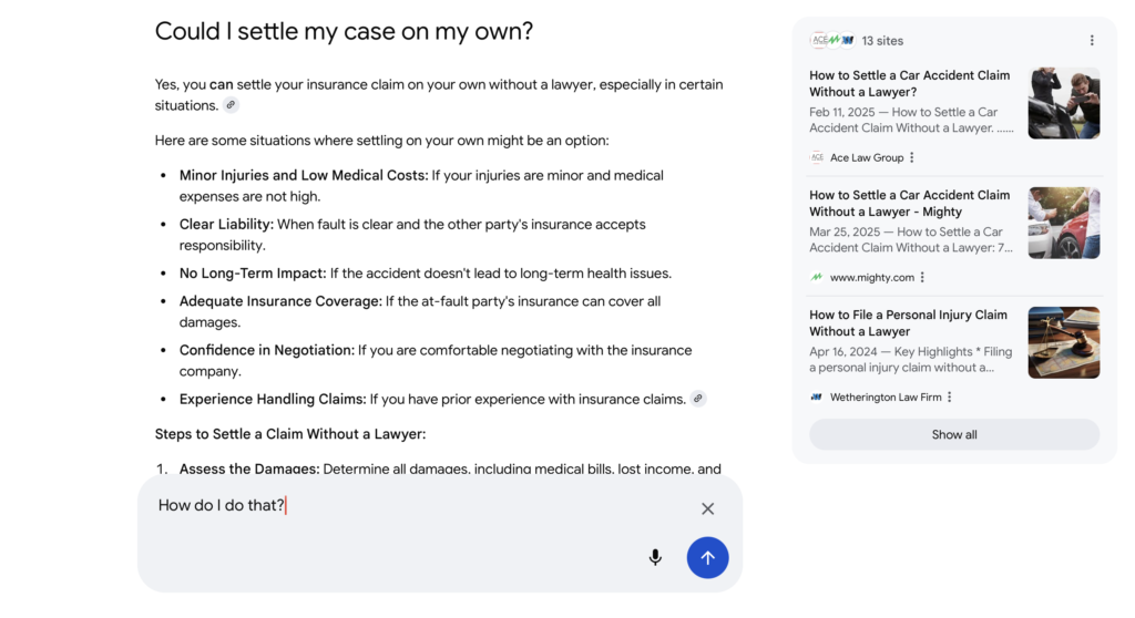 What does Google's AI Mode mean for your marketing? 7 Screenshot 2025 06 05 at 9.00.50 AM