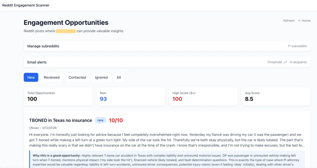New Frontiers in Opportunity Monitoring: A Case Study in Custom Digital Marketing Tools 3 LaFleur Case Study 2
